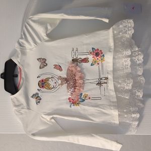 Girls ballerina shirt